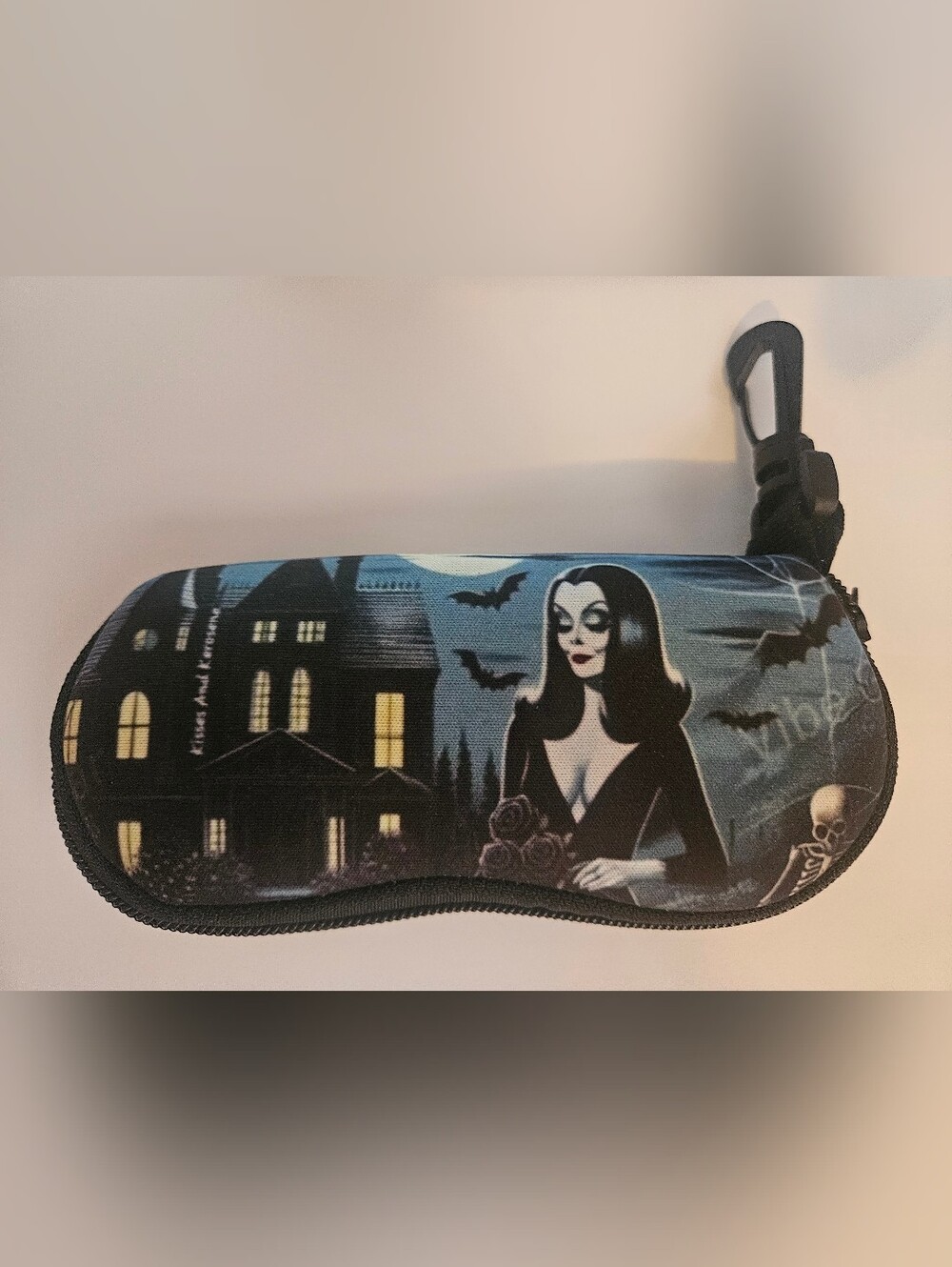 Gothic Vampira Print Case For Glasses